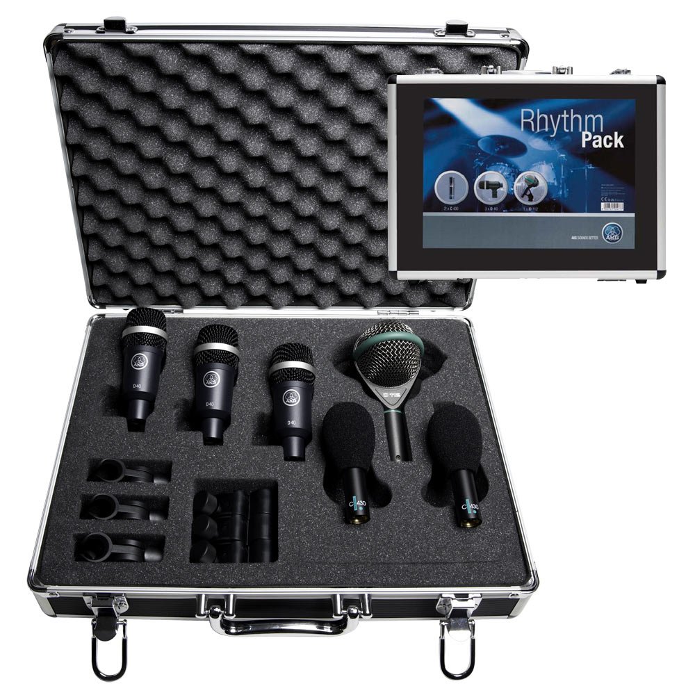 配信機器・PA機器・レコーディング機器 AKG Rhythm Pack Drum Microphone AKG Rhythm Pack Drum Microphone Package | Harga Terbaru,